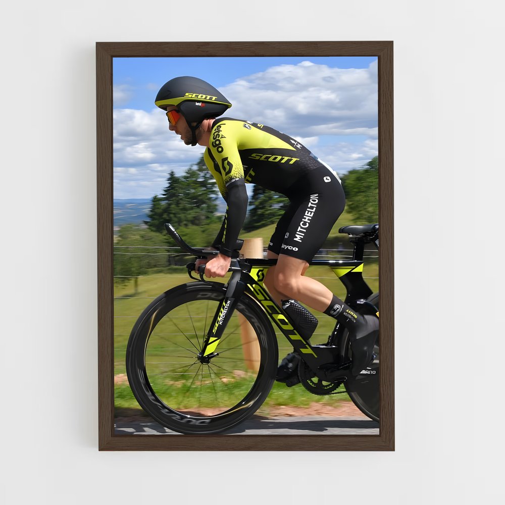 Poster L'Élan Cycliste – affiche Cyclisme (vue 5)